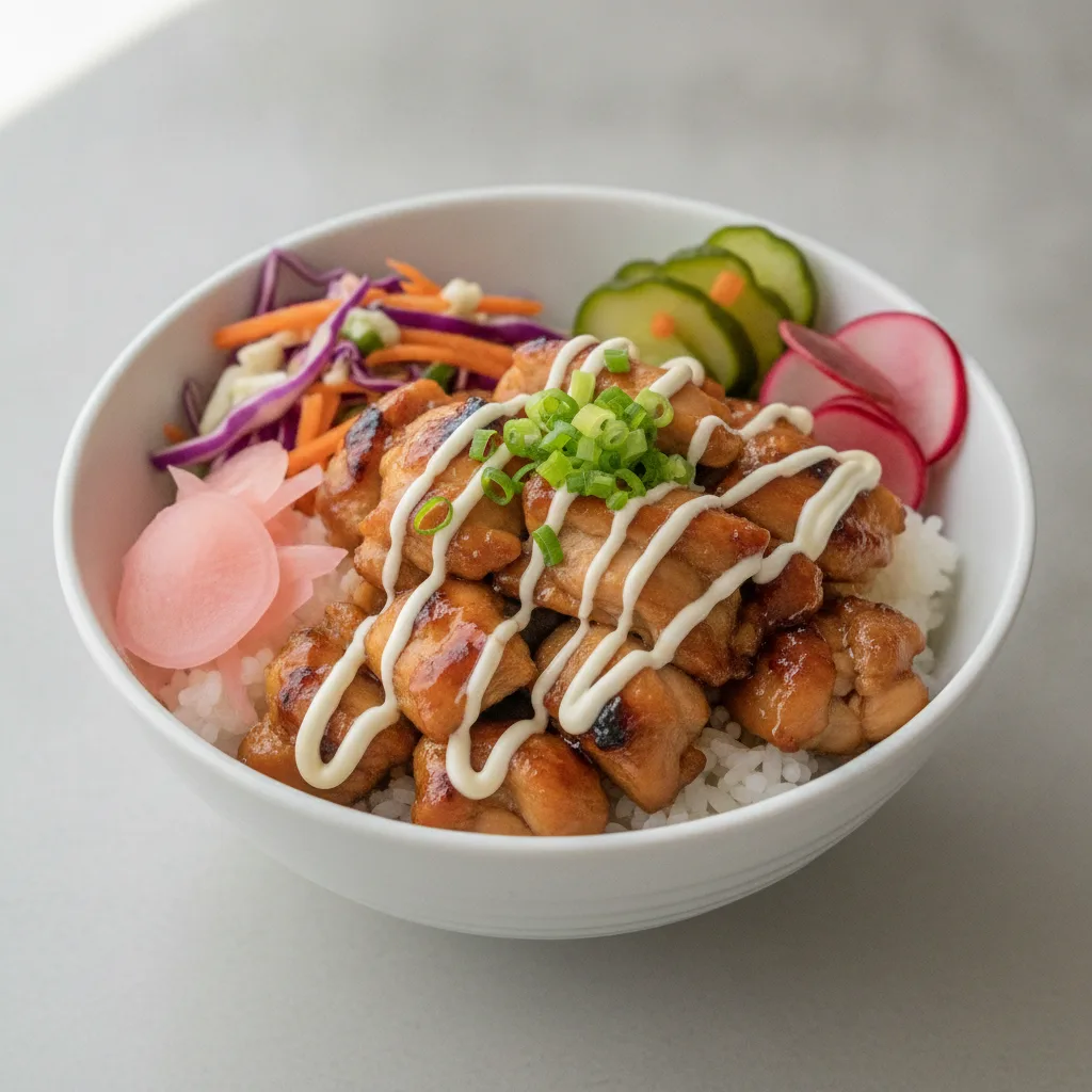 Teriyaki Chicken Rice Bowl
