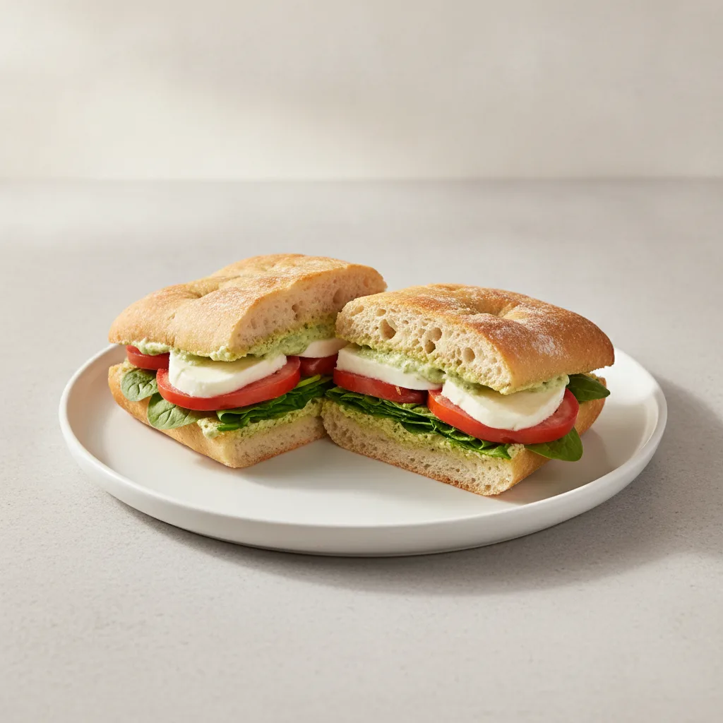 Tomato & Mozzarella Sandwich Platter Tomato & Mozzarella Sandwich Platter