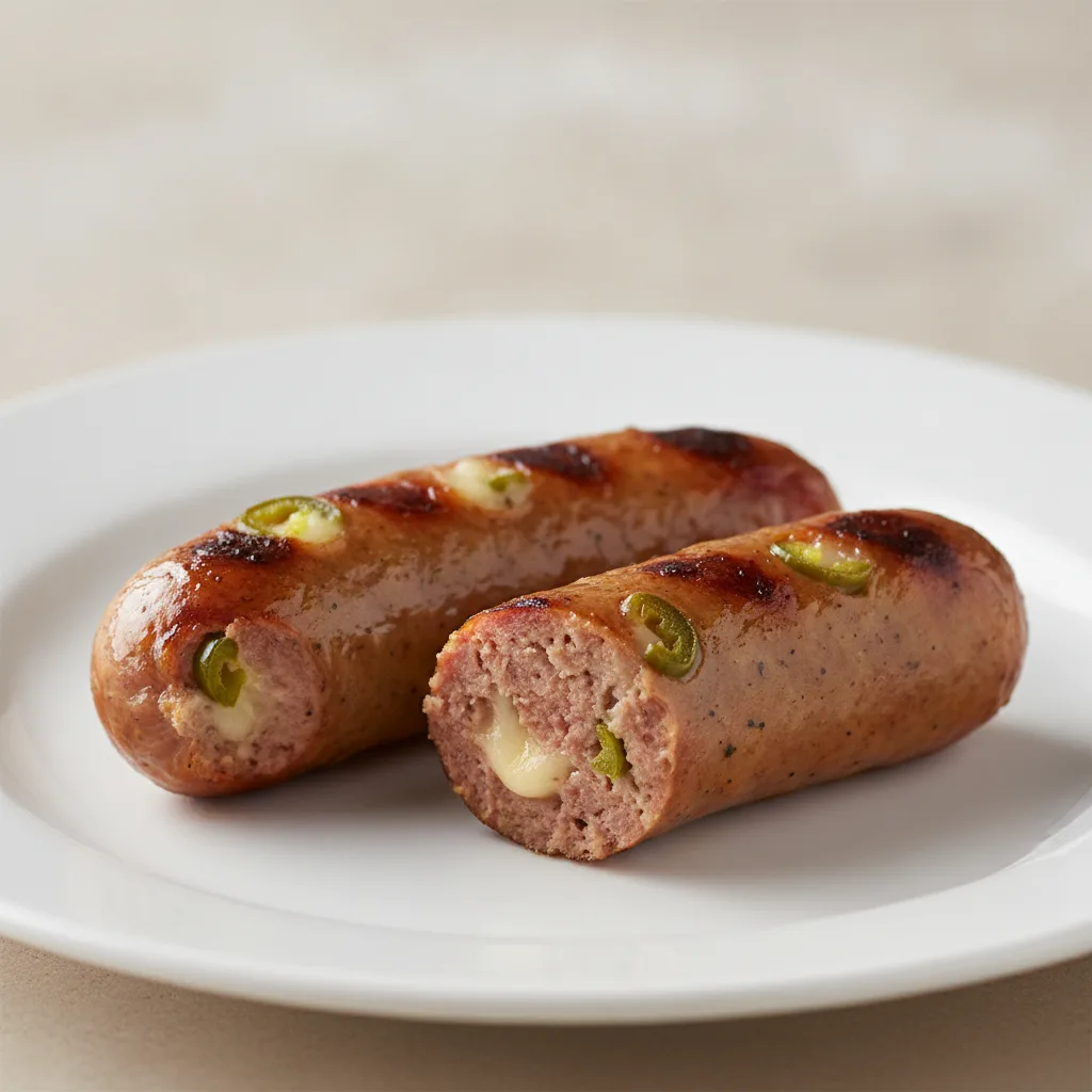 Jalapeño Cheese Sausage Jalapeño Cheese Sausage
