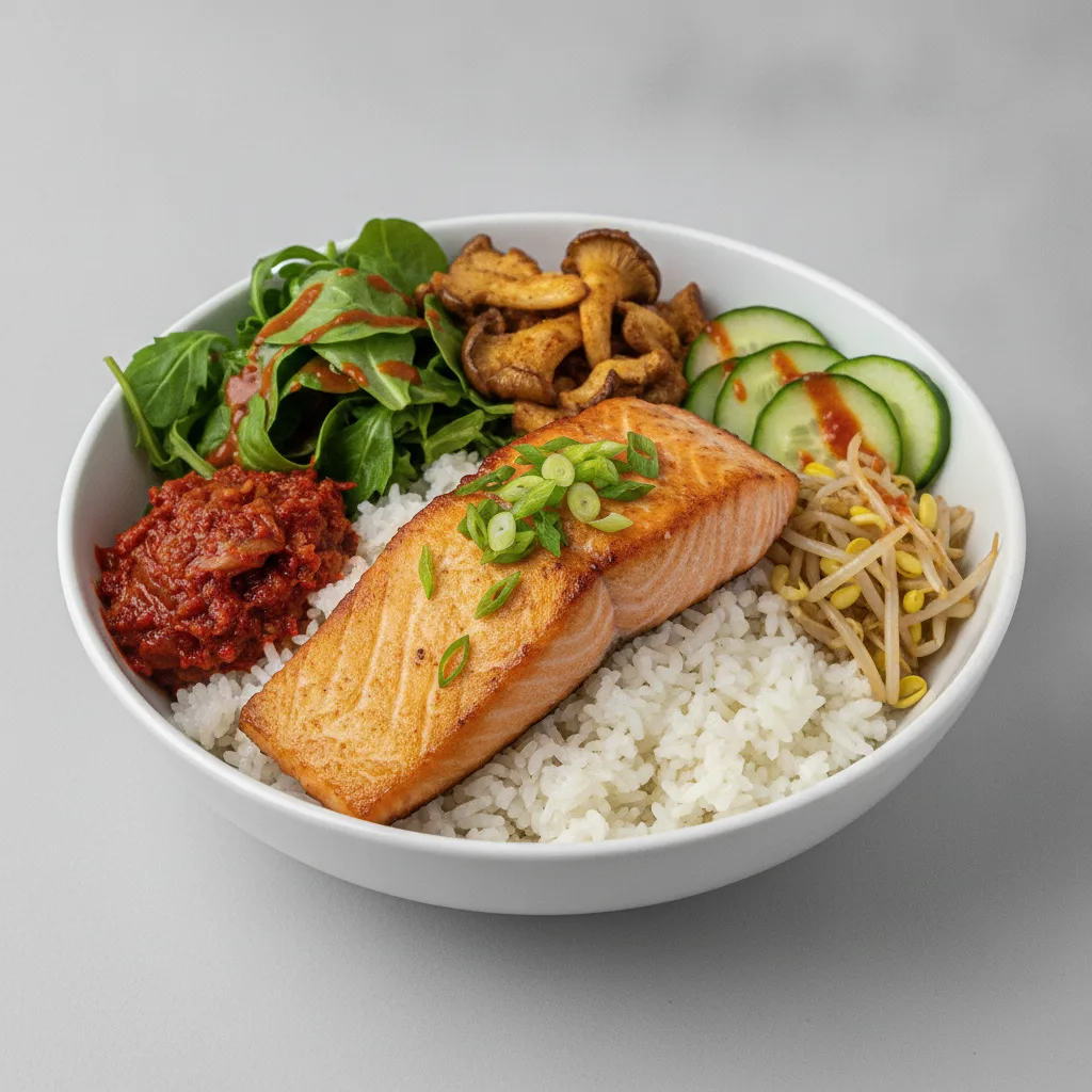 Ktown Salmon Bowl