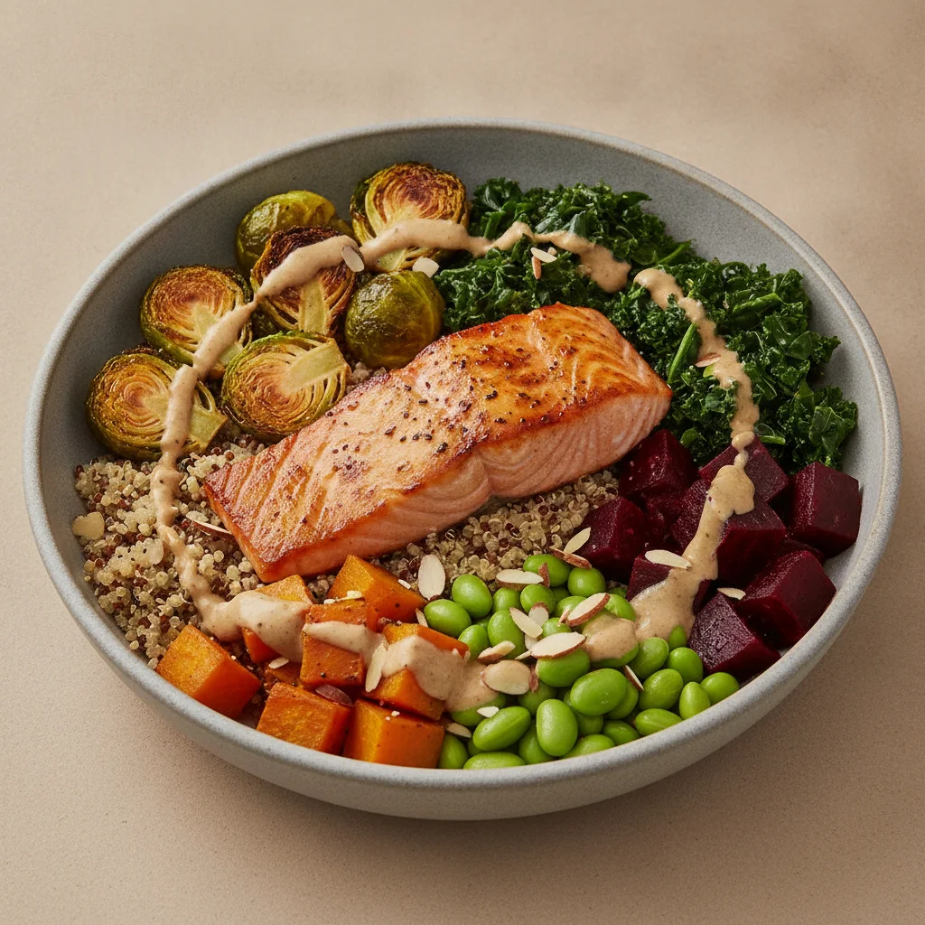Harvest Grain Salmon Bowl