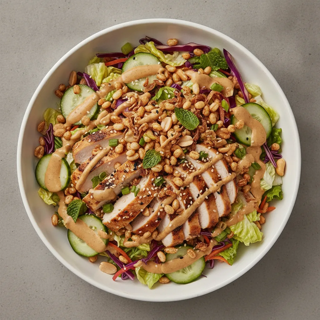 Toasted Sesame Chicken Salad