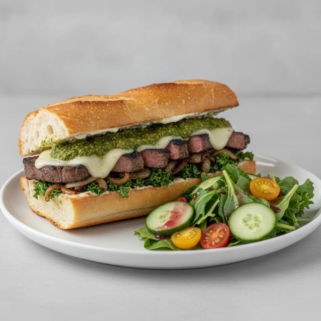 Steak Chimichurri Sando