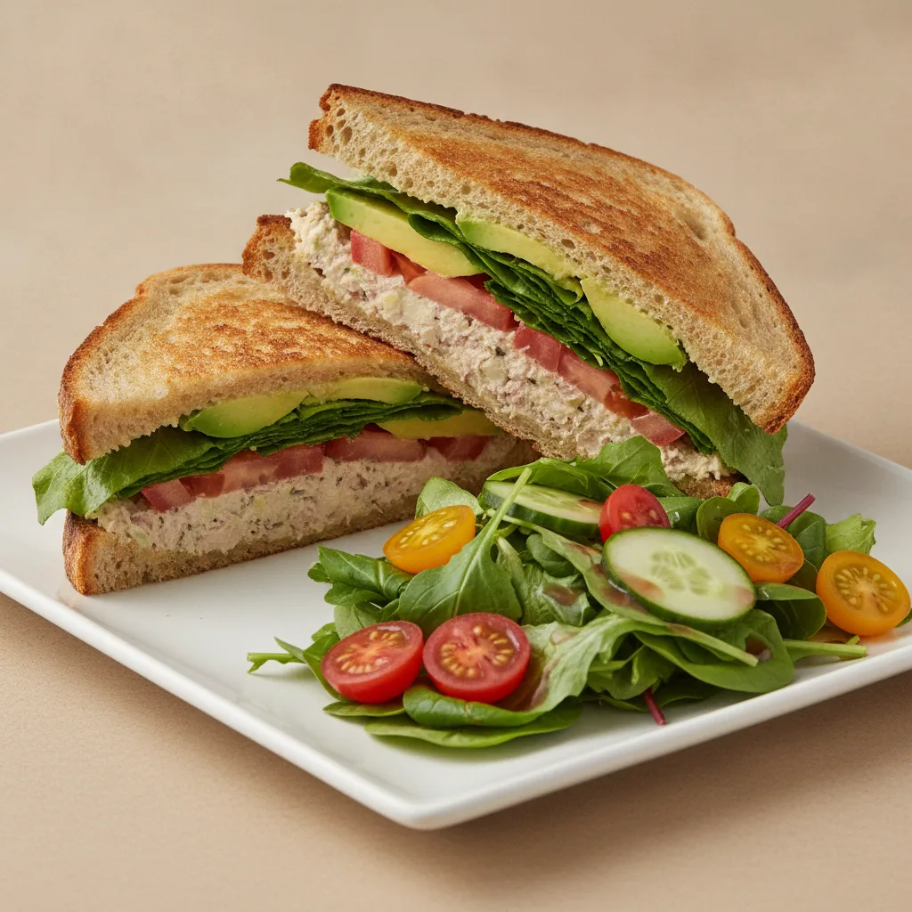 Tuna Avocado Sando
