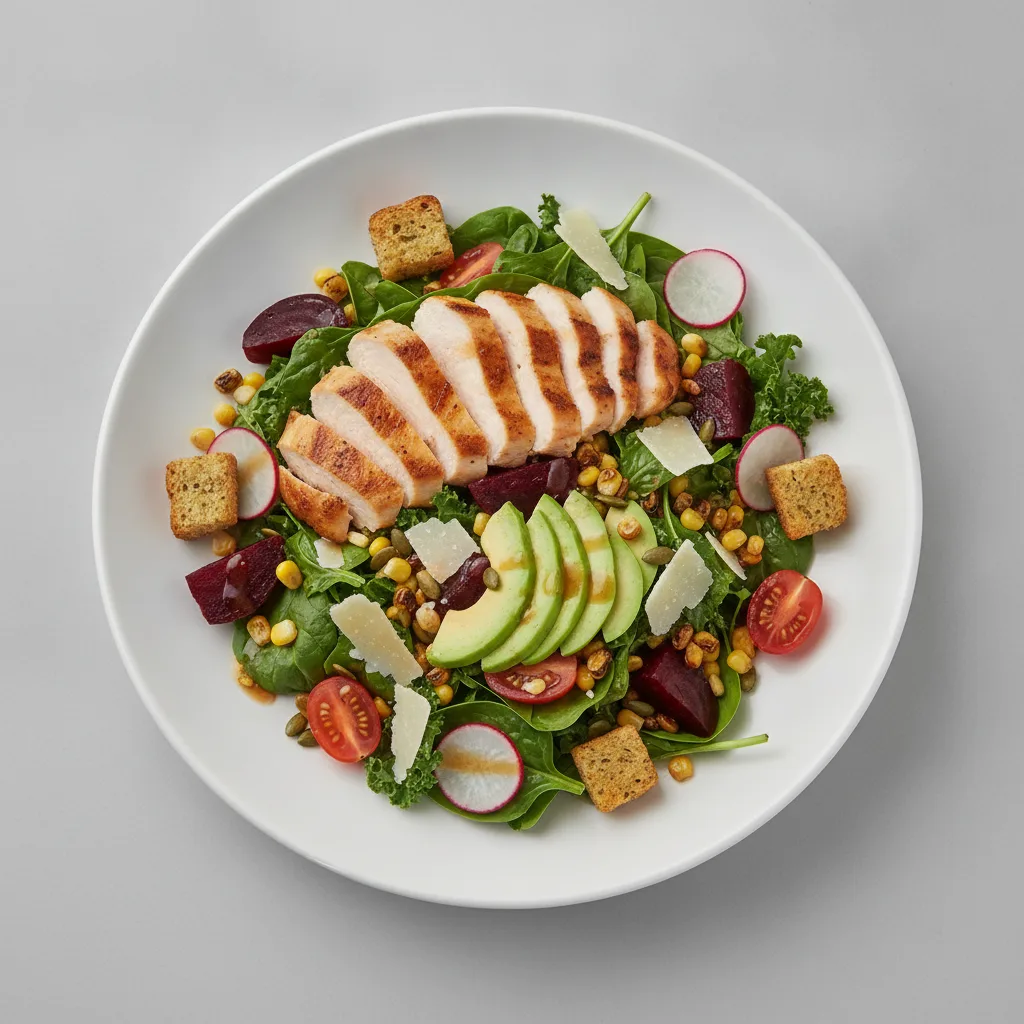 Fresh From the Market Salad with Grilled Chicken Fresh From the Market Salad with Grilled Chicken