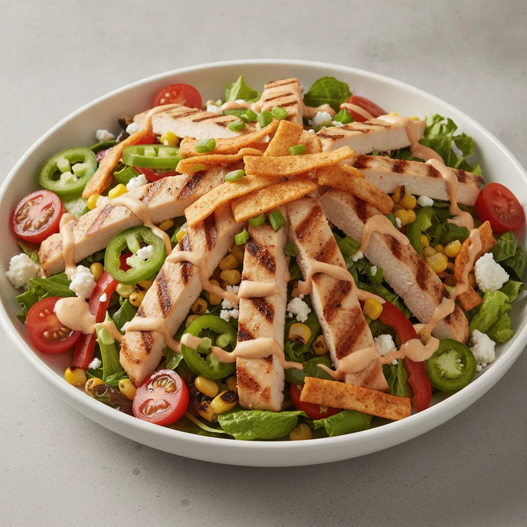 South by Southwest Salad with Grilled Chicken South by Southwest Salad with Grilled Chicken