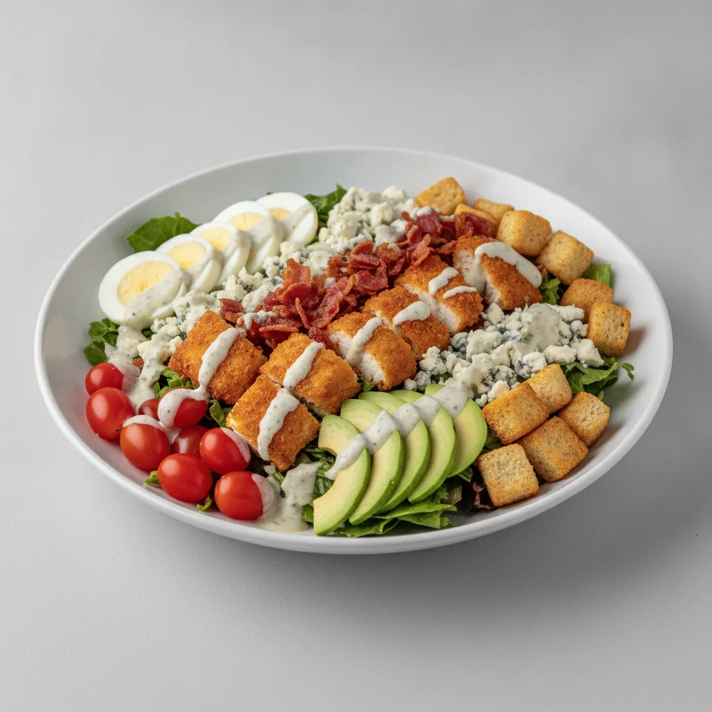 The Proper Cobb Salad with Crispy Chicken The Proper Cobb Salad with Crispy Chicken