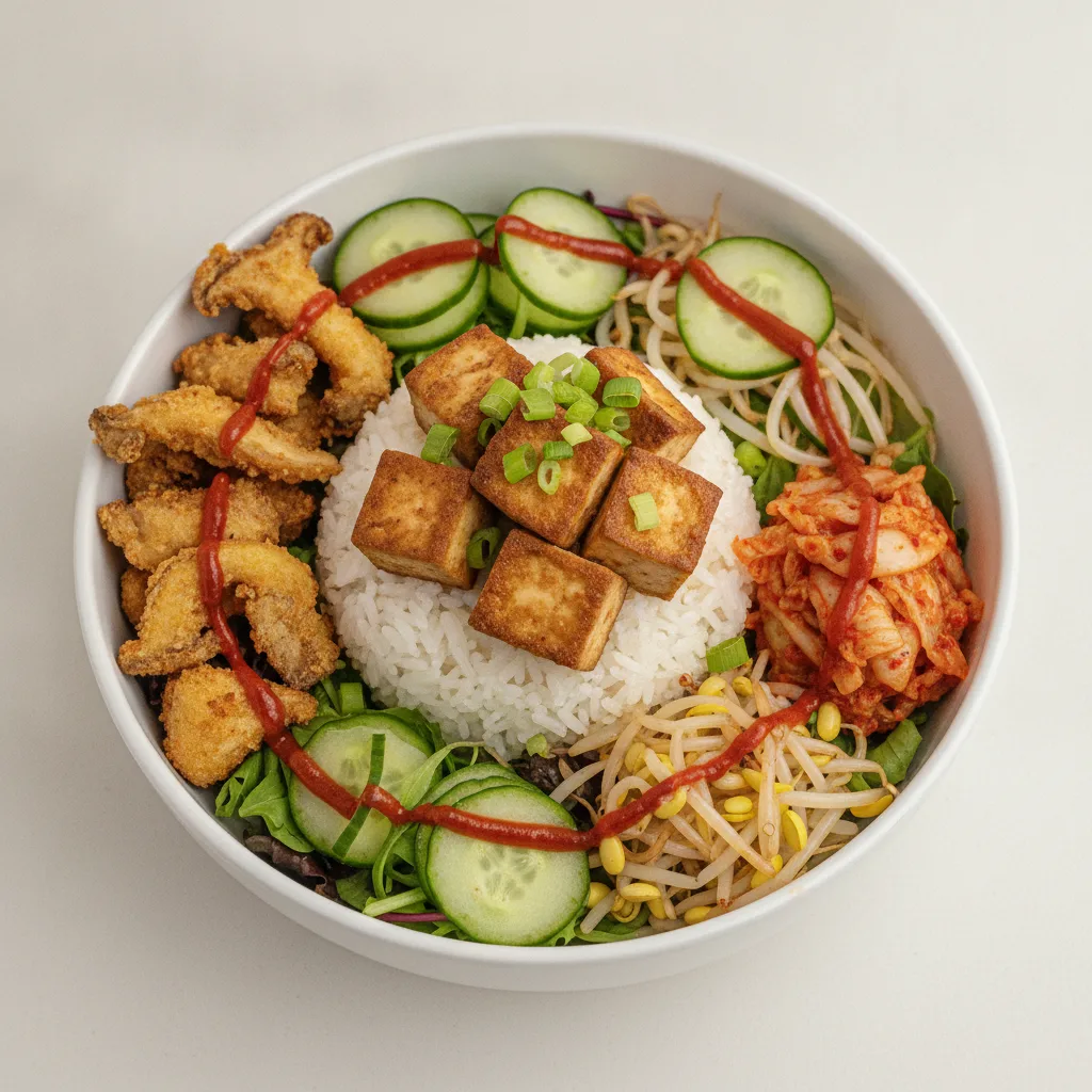 Ktown Tofu Bowl Ktown Tofu Bowl