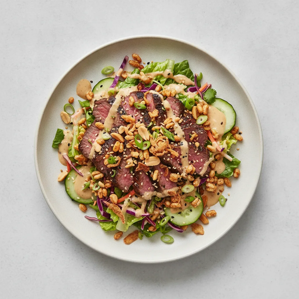 Toasted Sesame Steak Salad Toasted Sesame Steak Salad