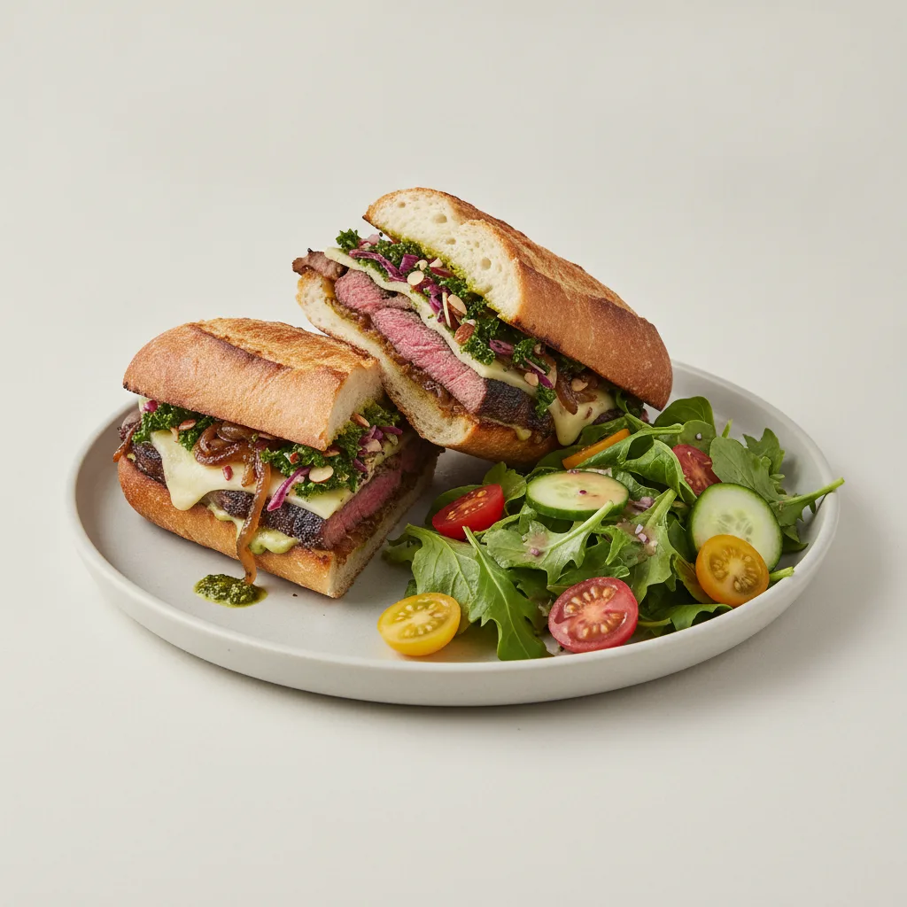 Steak Chimichurri Sando Steak Chimichurri Sando
