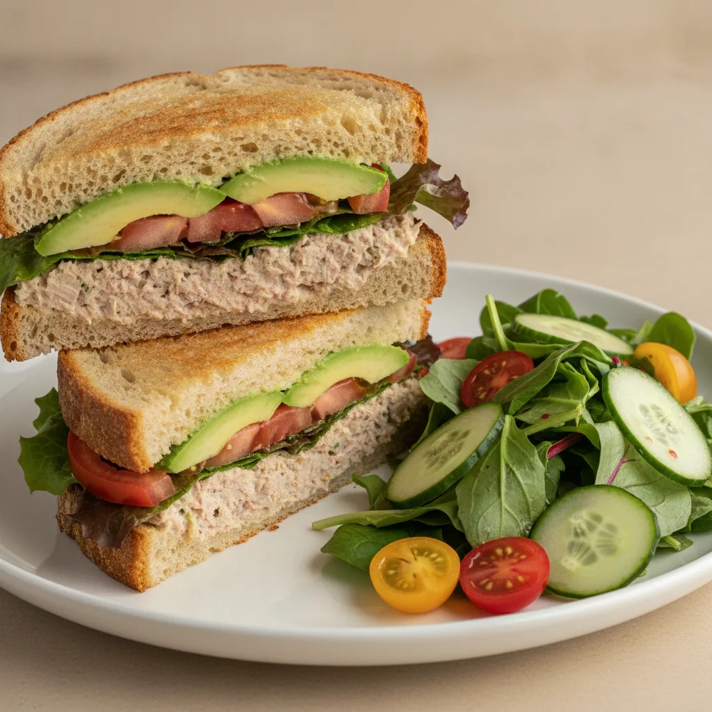 Tuna Avocado Sando Tuna Avocado Sando