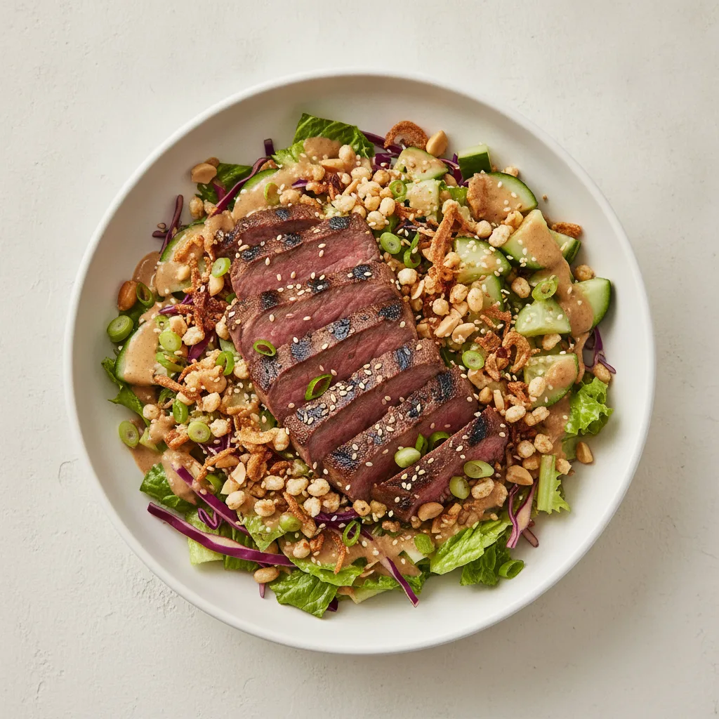 Toasted Sesame Steak Salad Toasted Sesame Steak Salad