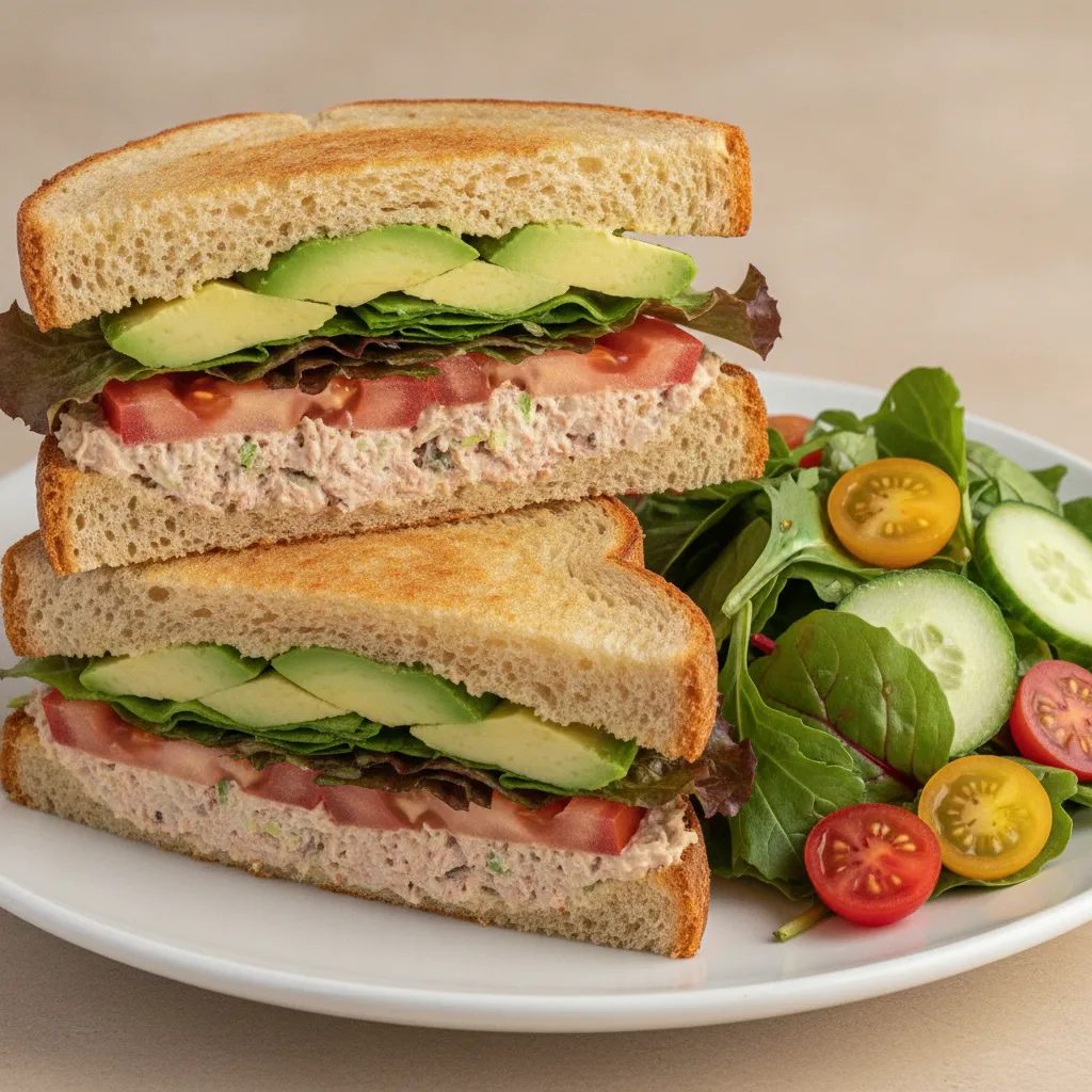 Tuna Avocado Sando Tuna Avocado Sando