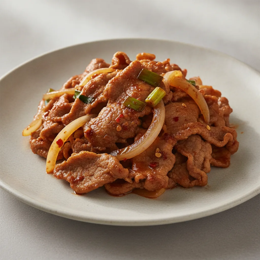Pork Bulgogi