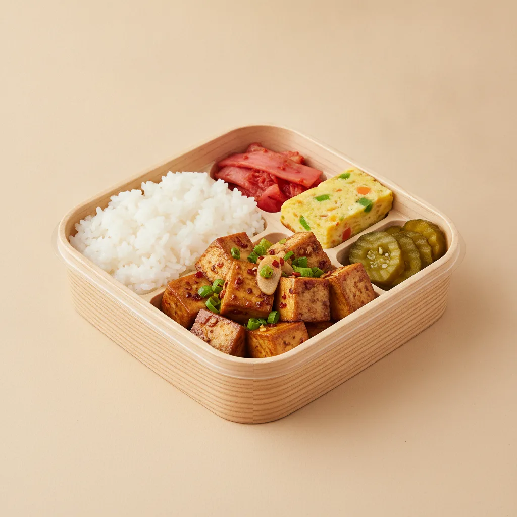 Vegan Tofu Bento Box [NO EGG]