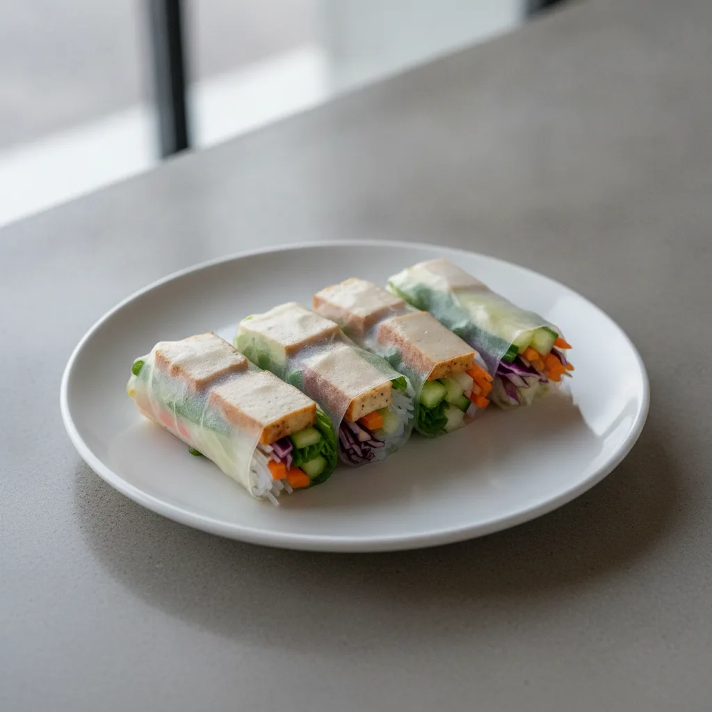 Tofu Spring Rolls