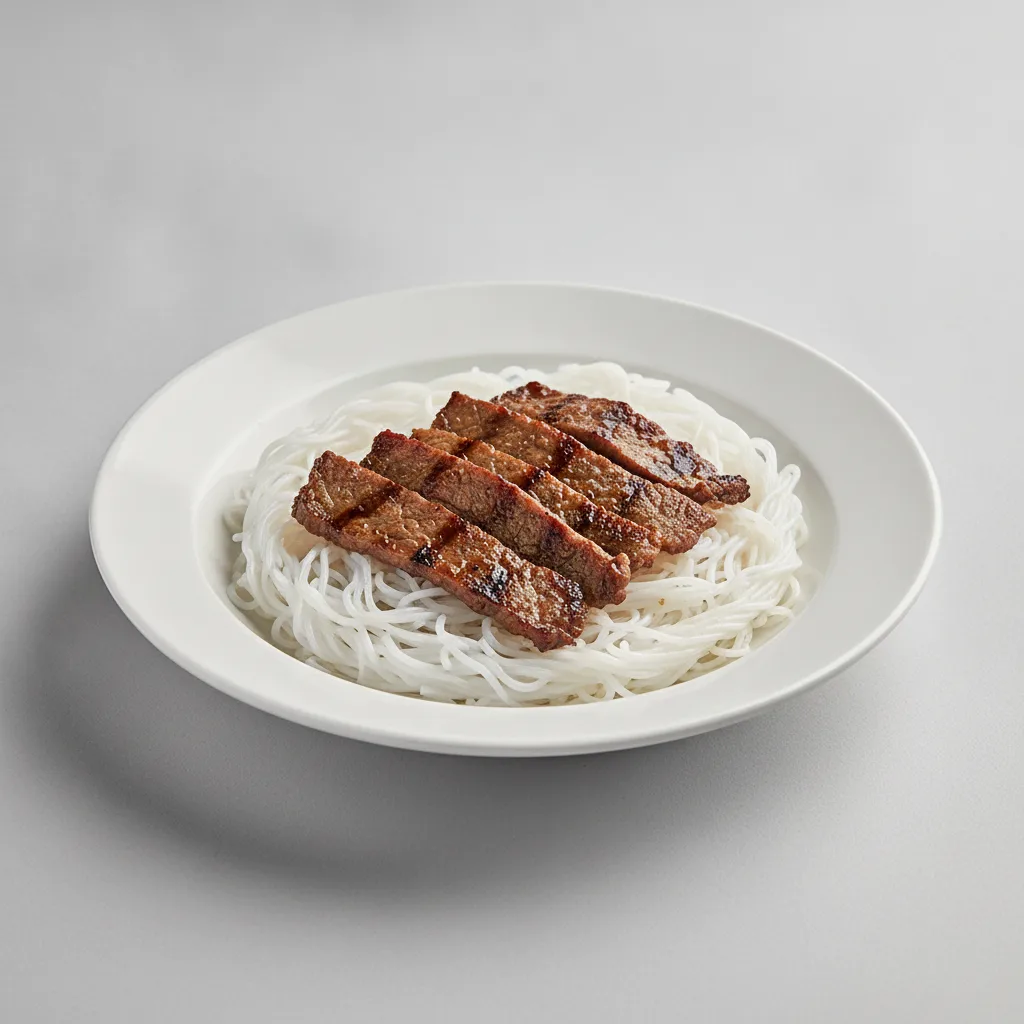 Grilled Beef with Thin Vermicelli