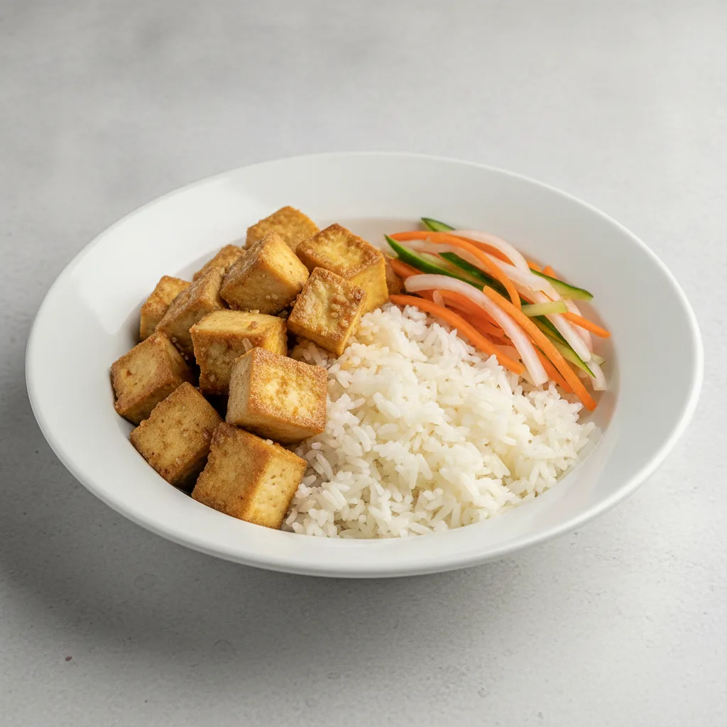 Rice Plate - Tofu