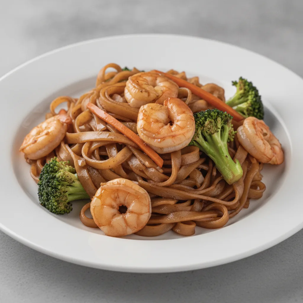 Pad See Ew - Shrimp