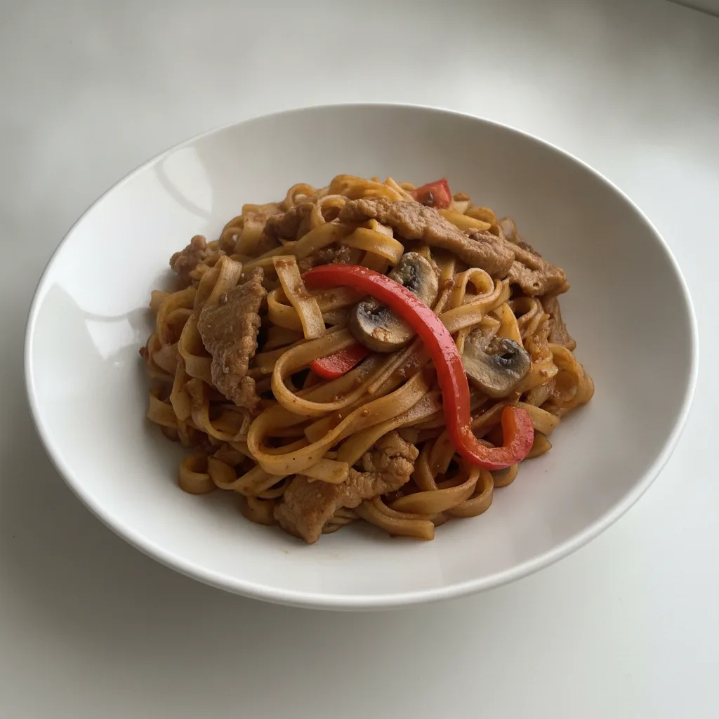 Drunken Noodles - Pork