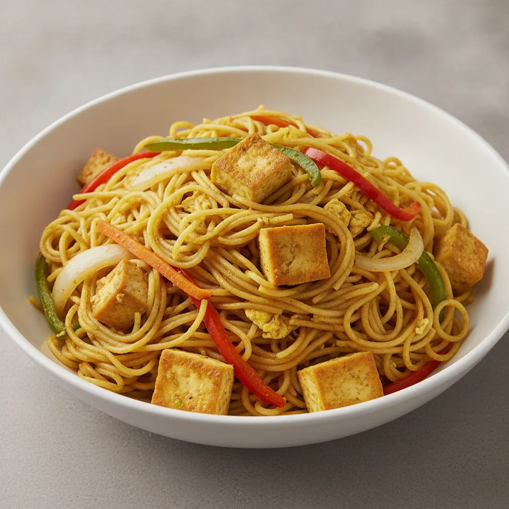 Singapore Noodles - Tofu
