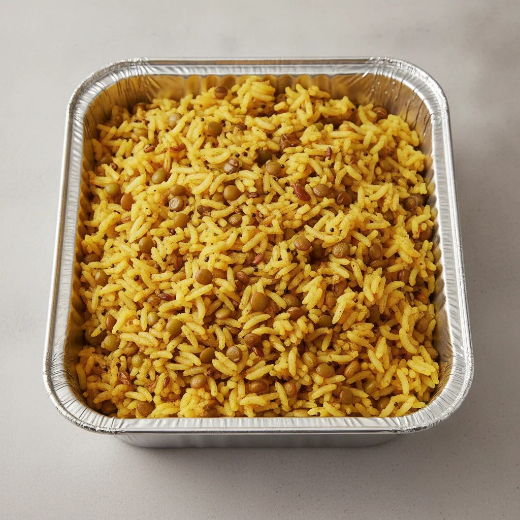 Turmeric Lentil Rice - Half Tray