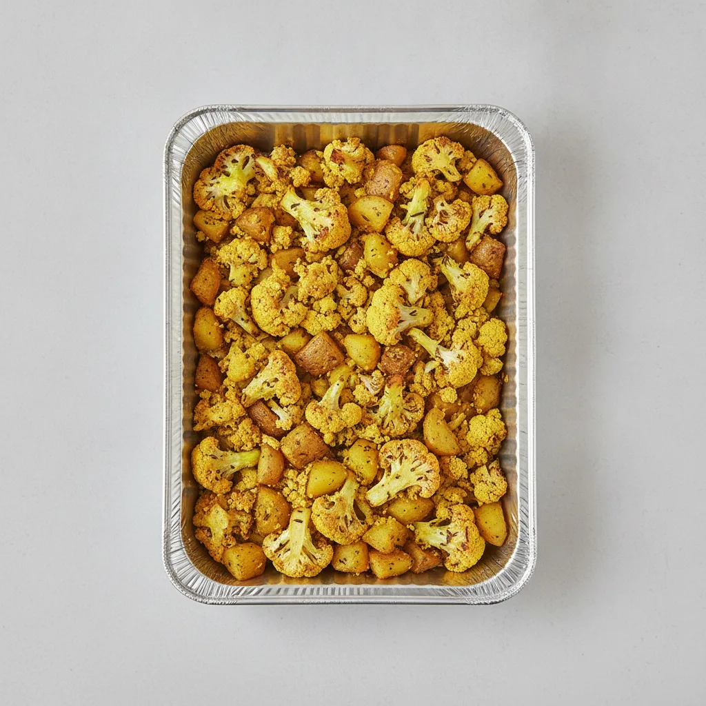 Turmeric Roasted Cauliflower & Potatoes - Half Tray