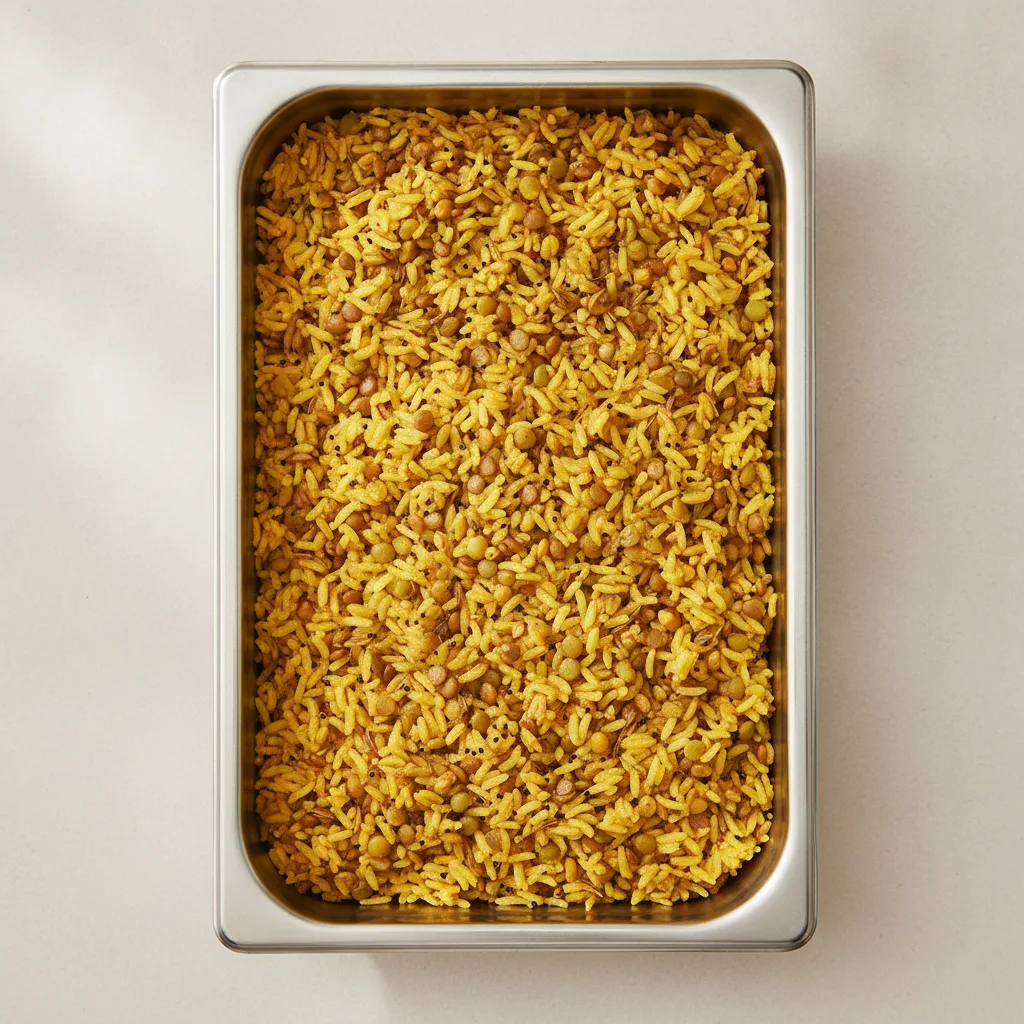 Turmeric Lentil Rice - Full Tray