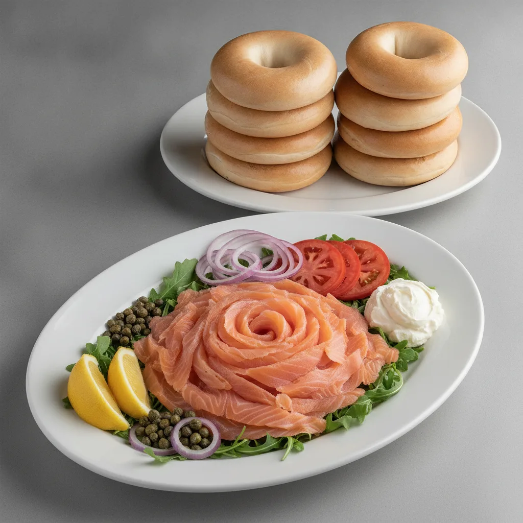 House-Cured Lox Platter - Plain