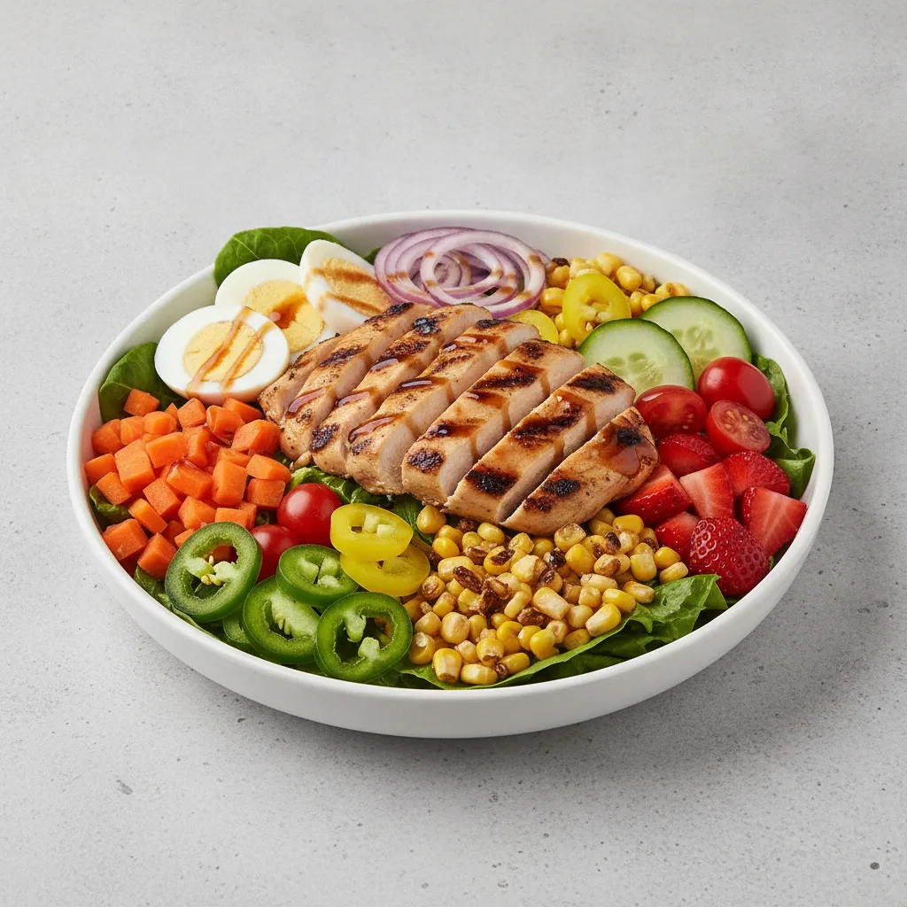 Romaine Bowl - Grilled Chicken (Honey Balsamic) Romaine Bowl - Grilled Chicken (Honey Balsamic)