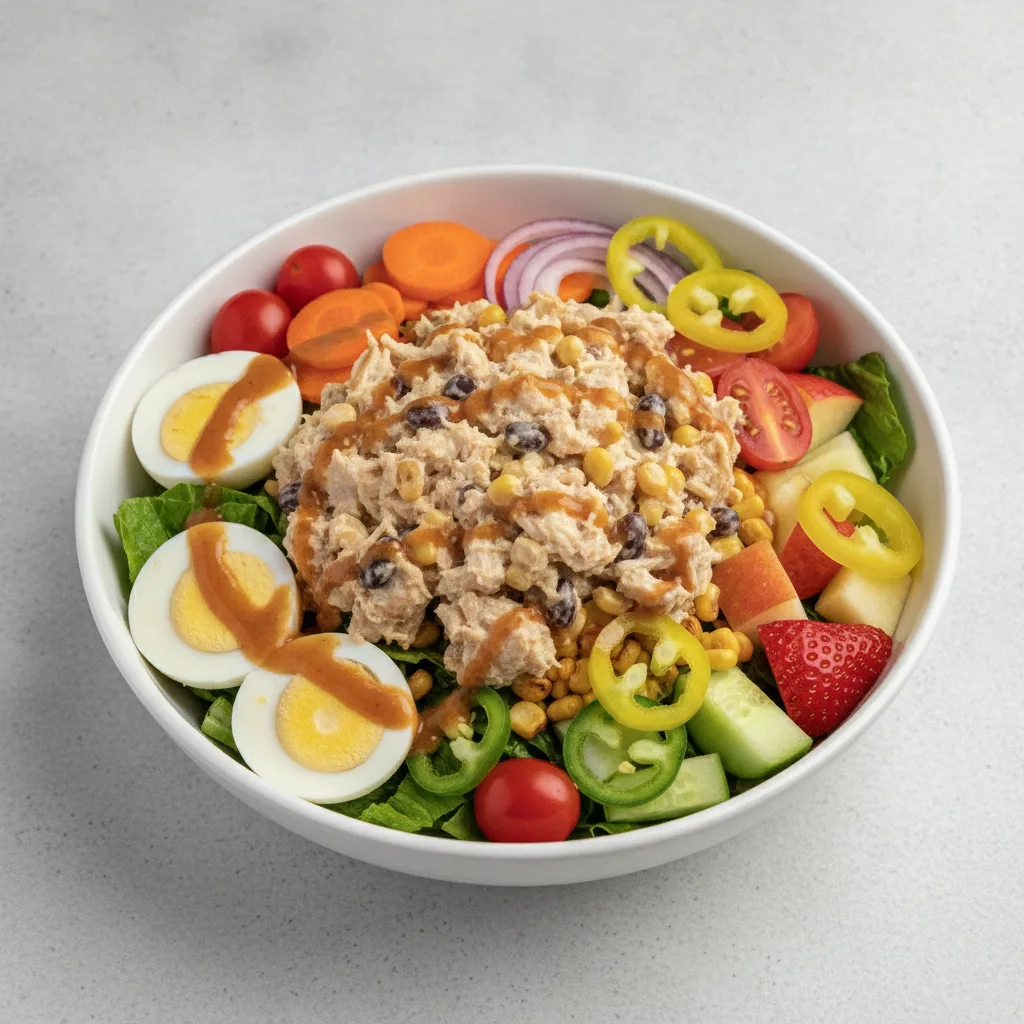 Romaine Bowl - Southwest Chicken Salad (Honey Chipotle) Romaine Bowl - Southwest Chicken Salad (Honey Chipotle)