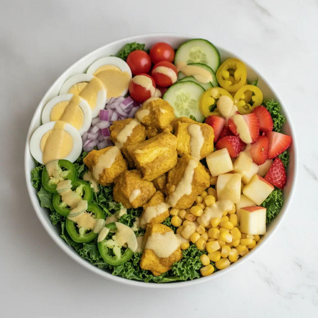 Kale Bowl - Curry Chicken (Curry Ginger) Kale Bowl - Curry Chicken (Curry Ginger)