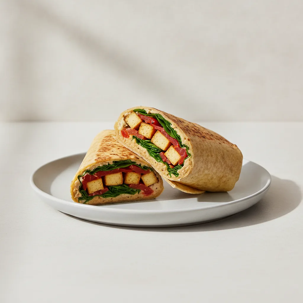 Vegan South Philly Wrap Vegan South Philly Wrap