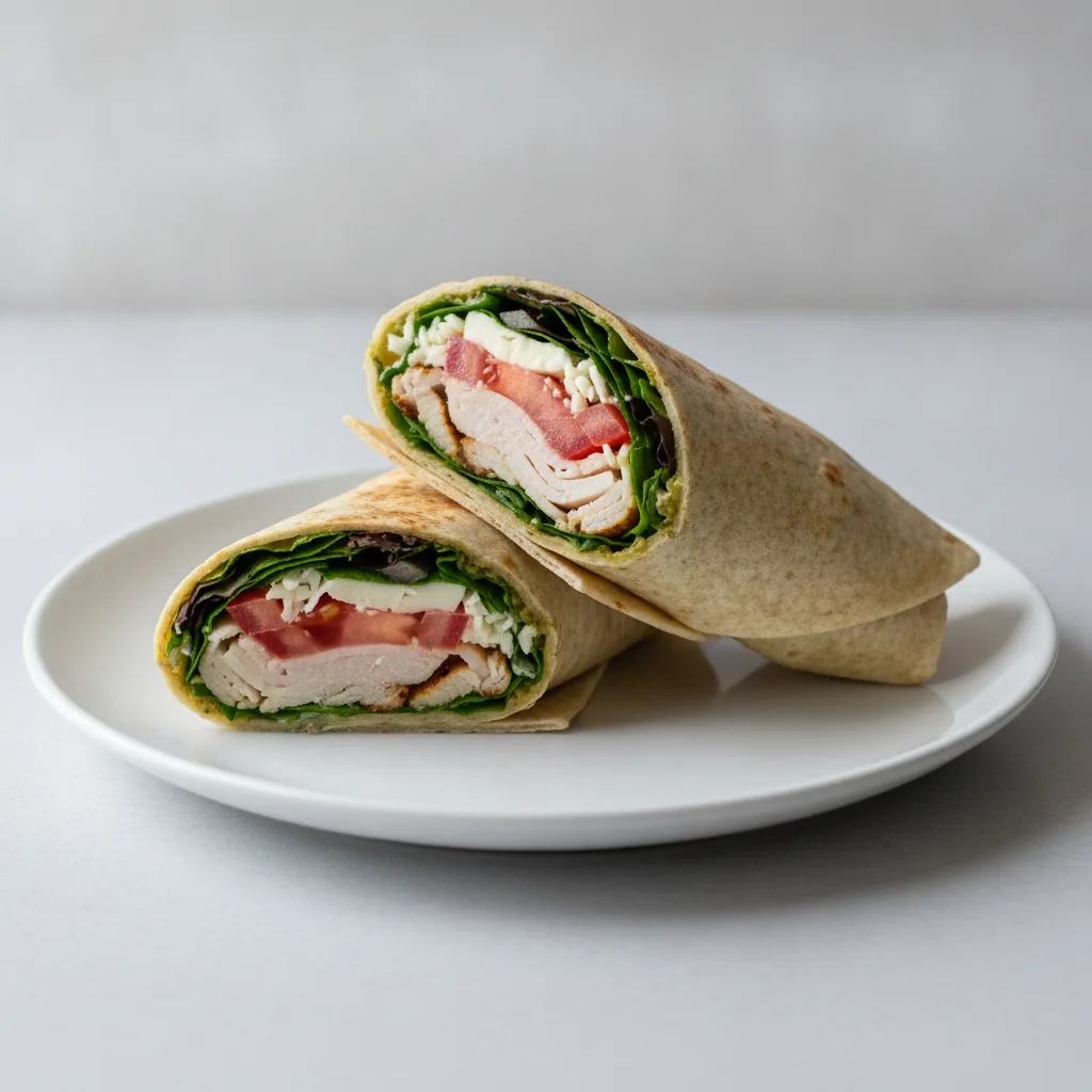 Gluten-Free Roasted Turkey Wrap Gluten-Free Roasted Turkey Wrap