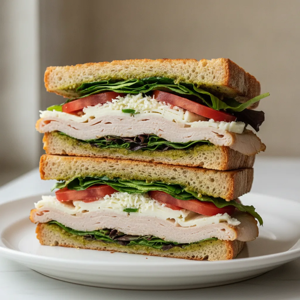 Roasted Turkey Sandwich Roasted Turkey Sandwich