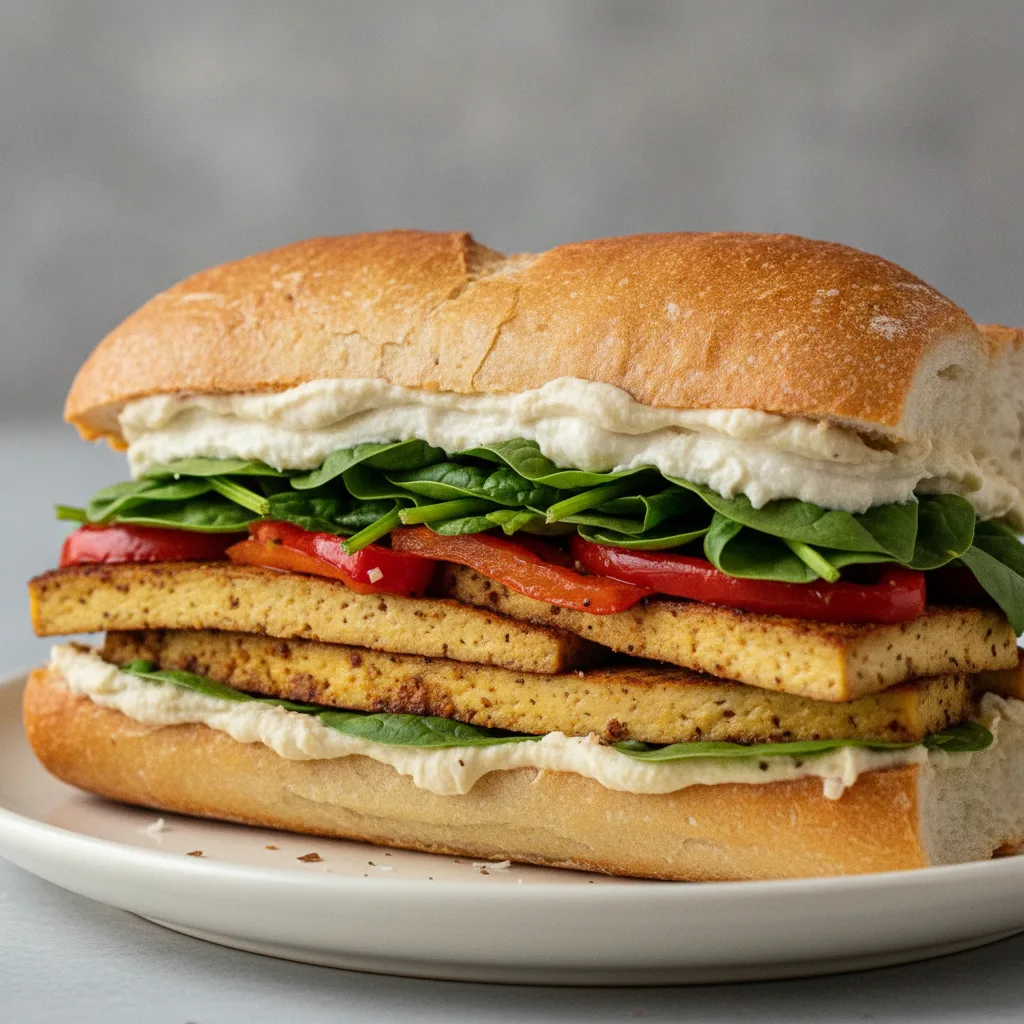 Vegan South Philly Sandwich Vegan South Philly Sandwich