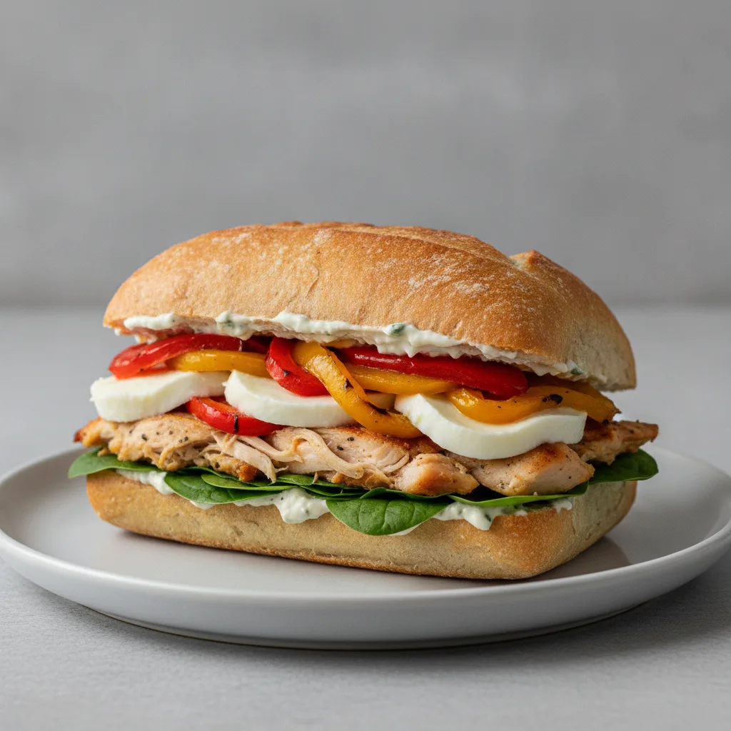 Gluten-Free South Philly Sandwich Gluten-Free South Philly Sandwich