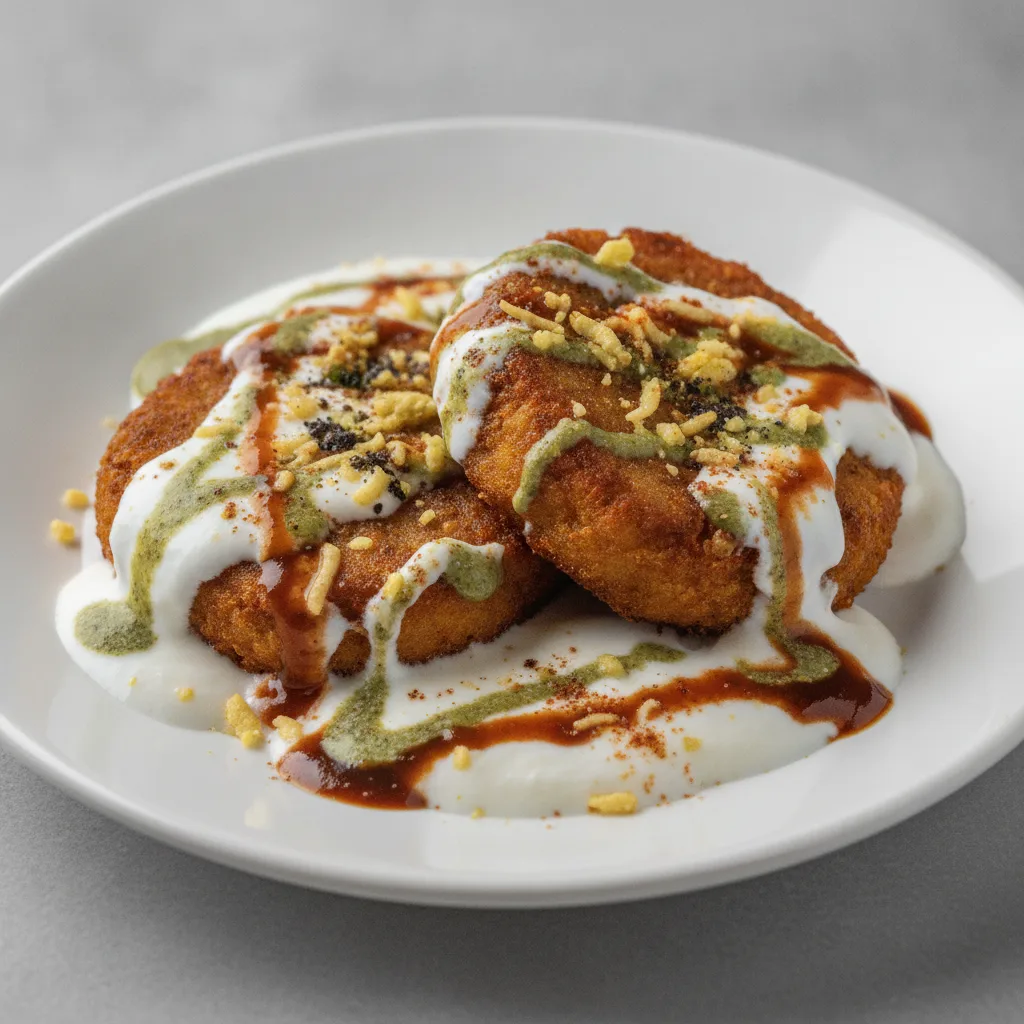 Aloo Tikki Chaat Aloo Tikki Chaat