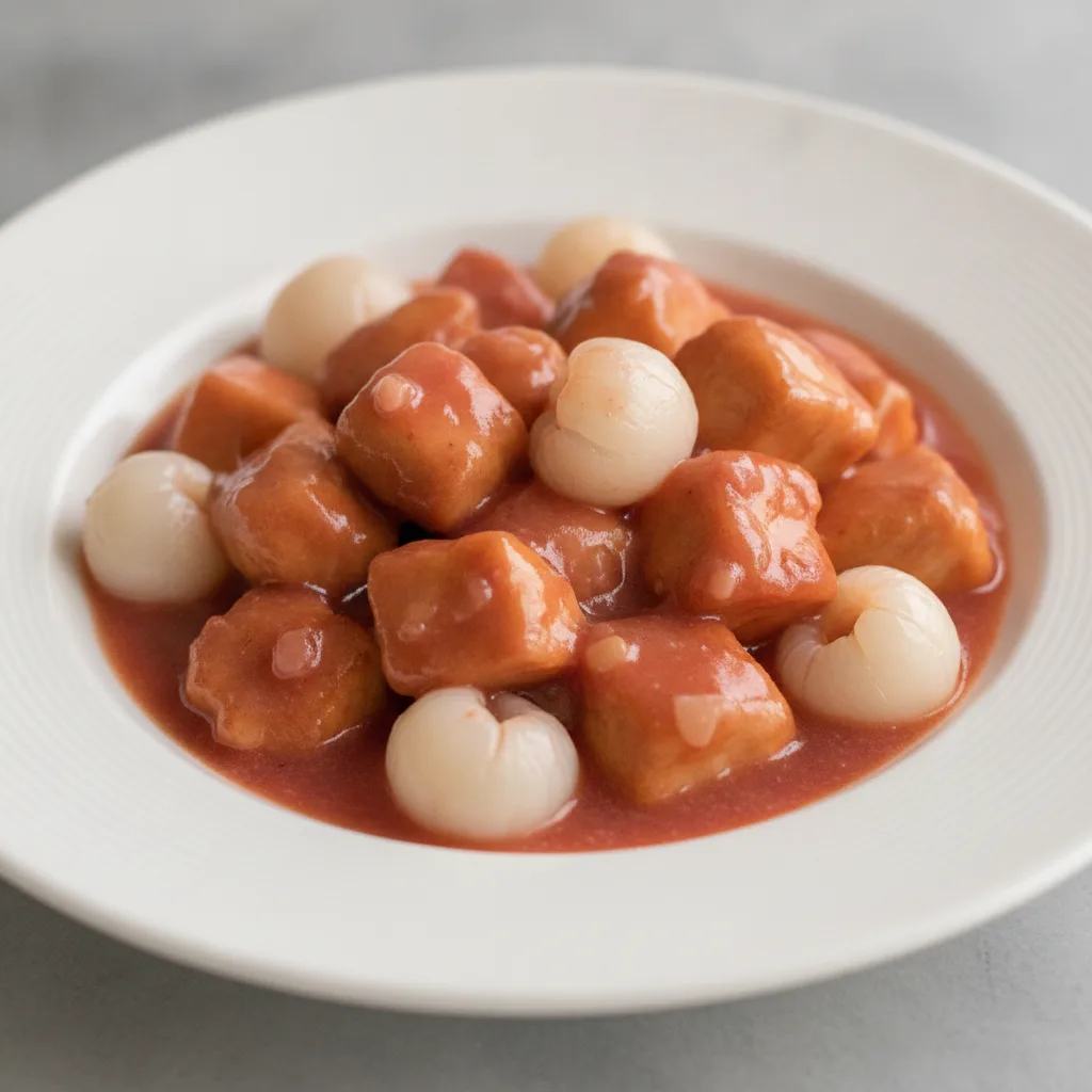 Lychee Chicken Lychee Chicken
