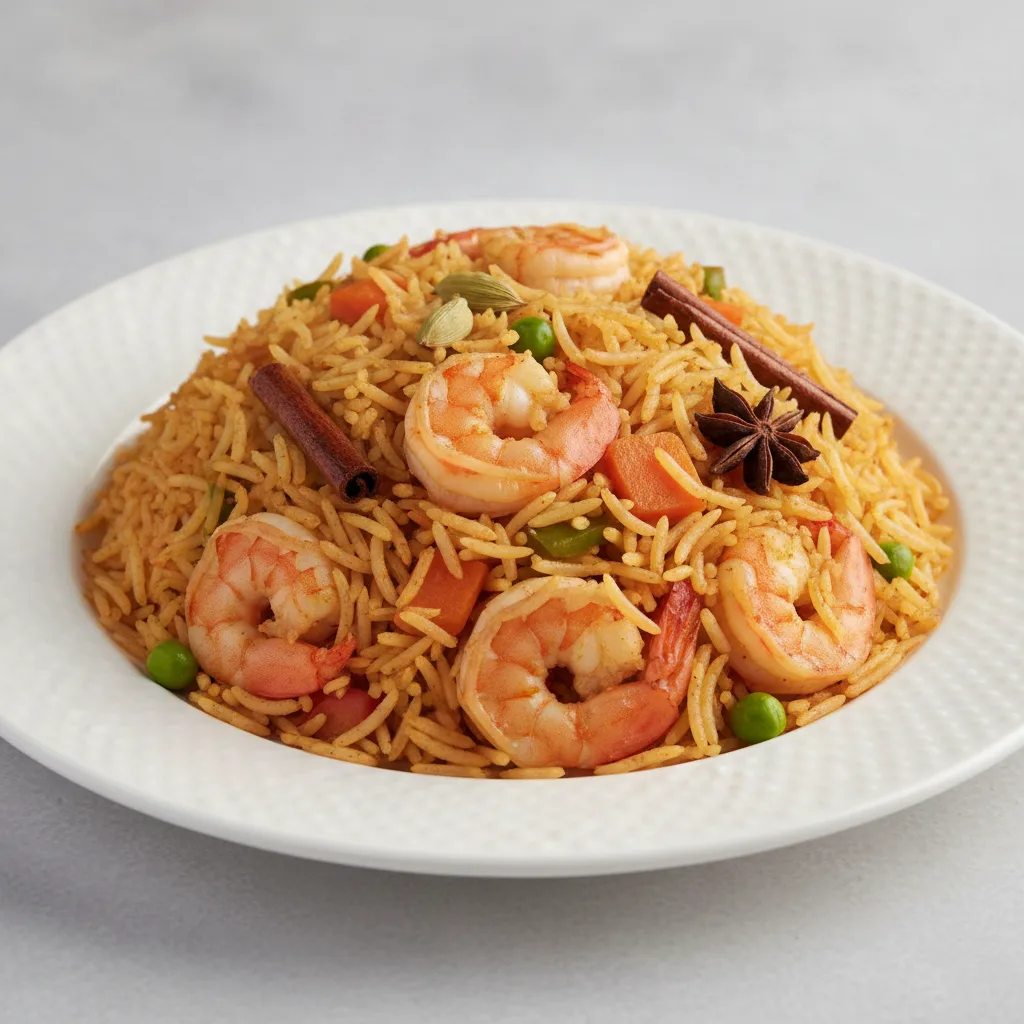 Shrimp Biryani Shrimp Biryani