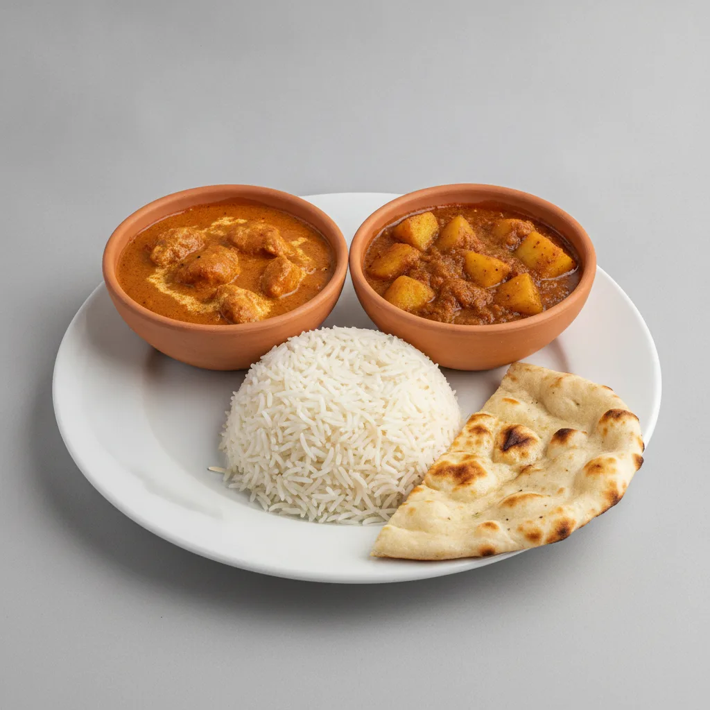 Bronze Package — Butter Chicken and Potato Tikka Masala Bronze Package — Butter Chicken and Potato Tikka Masala