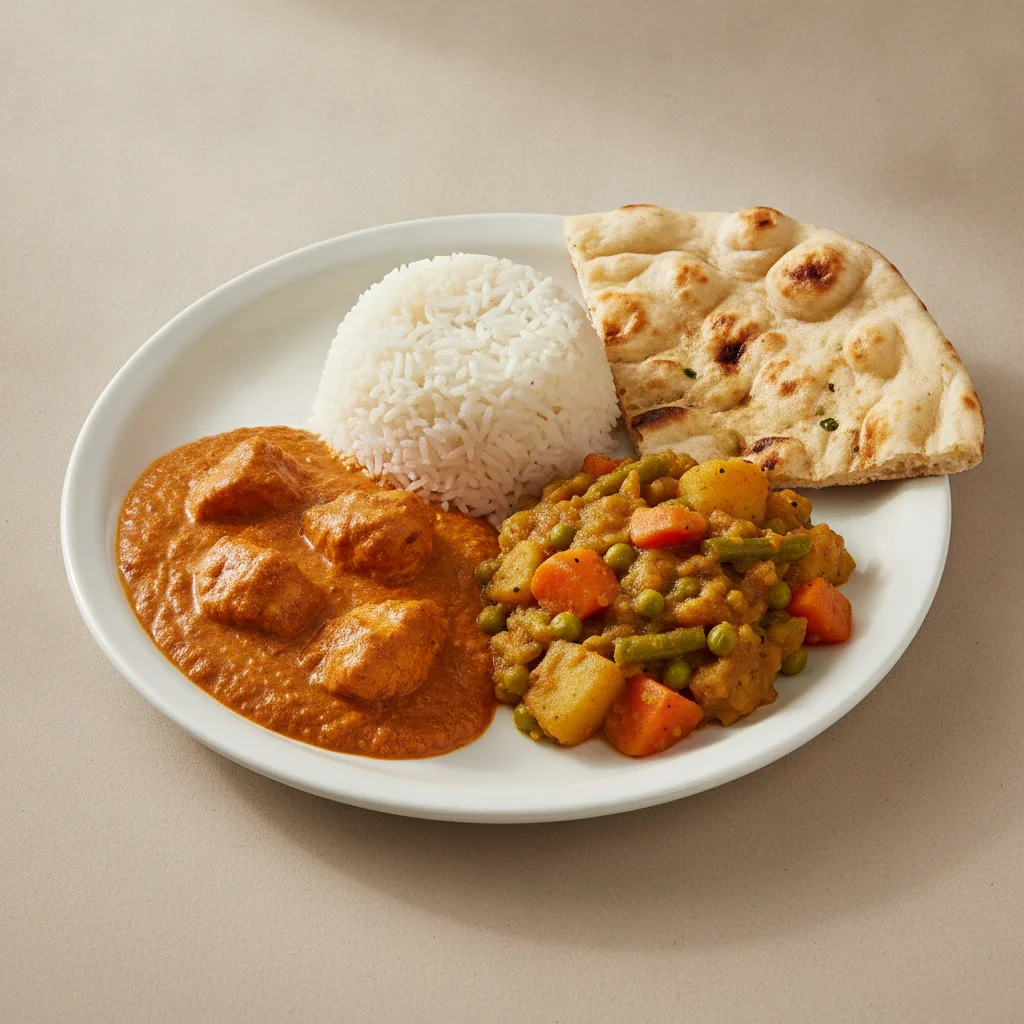 Bronze Package — Butter Chicken and Vegetable Curry Bronze Package — Butter Chicken and Vegetable Curry