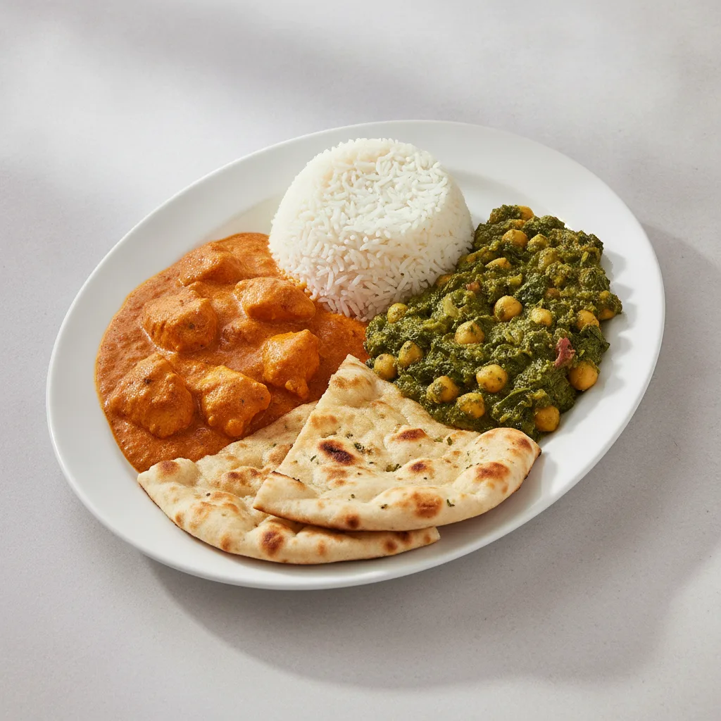 Bronze Package — Butter Chicken and Channa Saag Bronze Package — Butter Chicken and Channa Saag