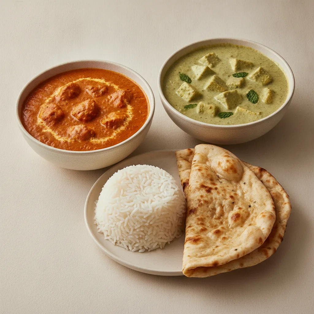 Bronze Package — Chicken Tikka Masala and Paneer Mint Curry Bronze Package — Chicken Tikka Masala and Paneer Mint Curry