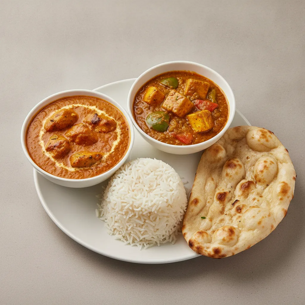 Bronze Package — Chicken Tikka Masala and Paneer Kadai Bronze Package — Chicken Tikka Masala and Paneer Kadai