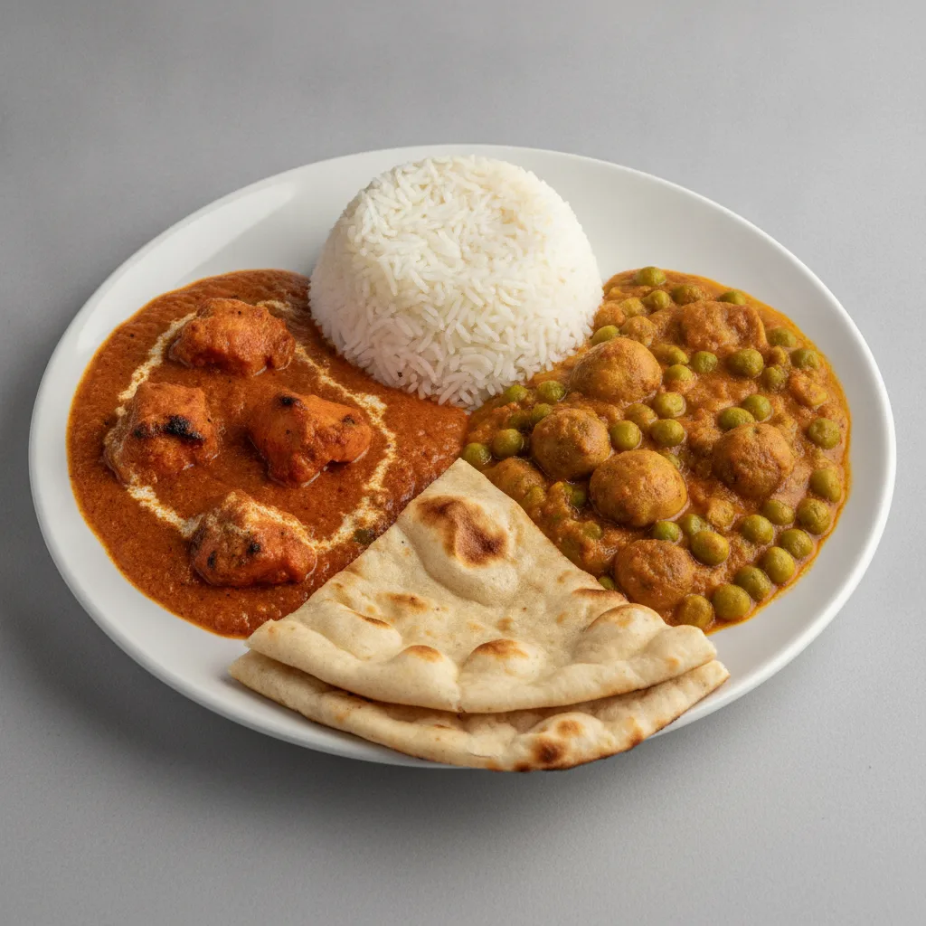 Bronze Package — Chicken Tikka Masala and Matar Mushroom Bronze Package — Chicken Tikka Masala and Matar Mushroom