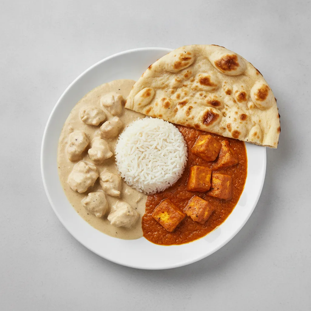 Bronze Package — Creamy Coconut Chicken and Paneer Tikka Masala Bronze Package — Creamy Coconut Chicken and Paneer Tikka Masala