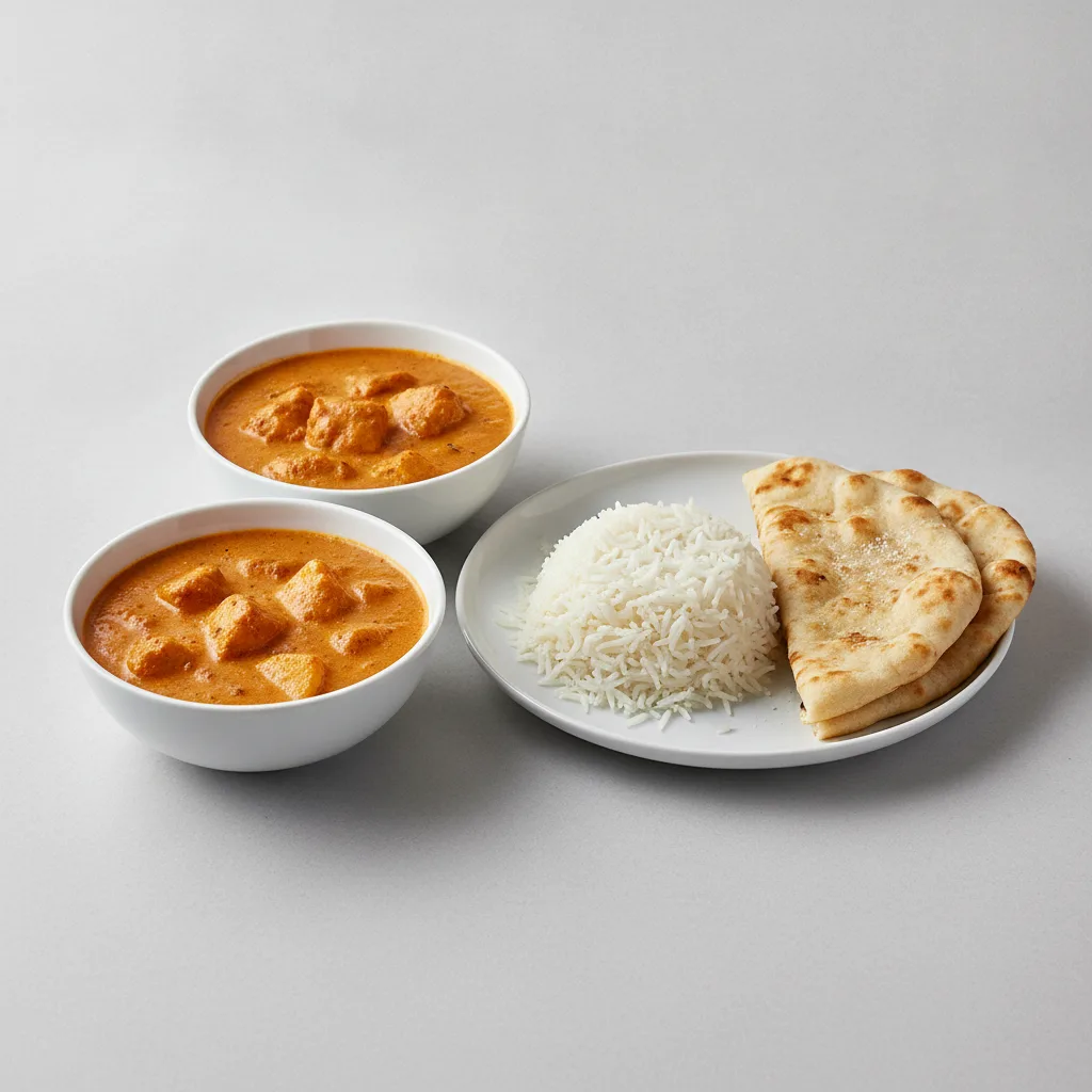 Bronze Package — Creamy Coconut Chicken and Potato Tikka Masala Bronze Package — Creamy Coconut Chicken and Potato Tikka Masala