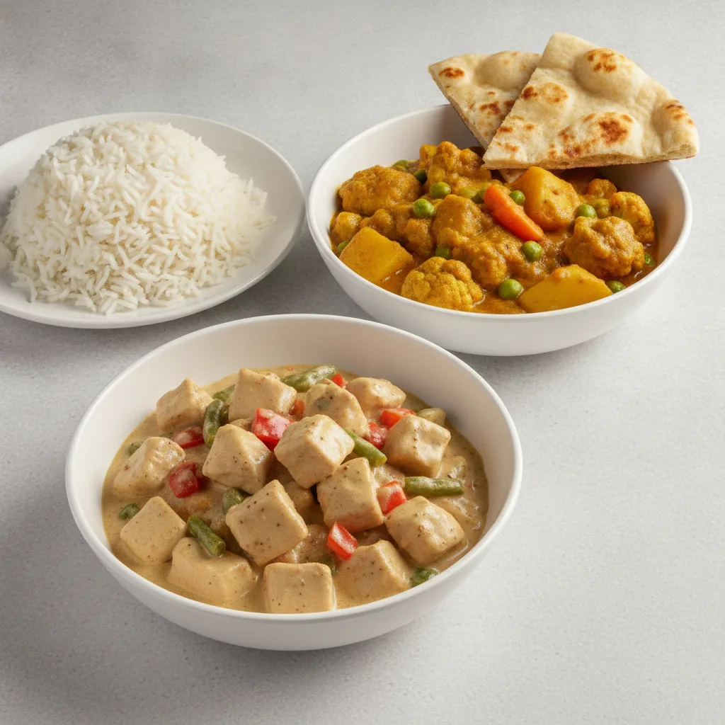 Bronze Package — Creamy Coconut Chicken and Vegetable Curry Bronze Package — Creamy Coconut Chicken and Vegetable Curry