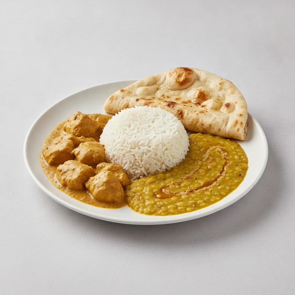 Bronze Package — Creamy Coconut Chicken and Daal Tadka Bronze Package — Creamy Coconut Chicken and Daal Tadka
